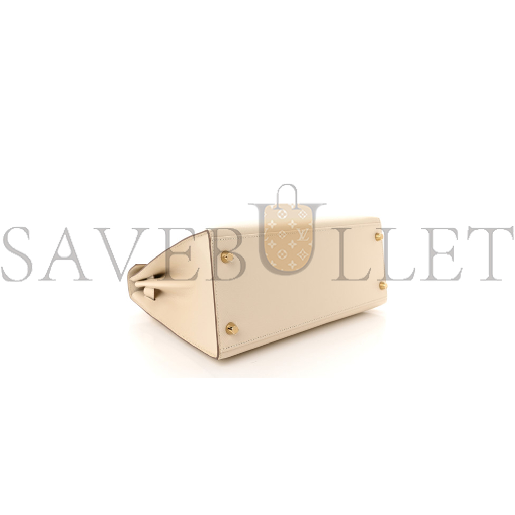 H**mes epsom kelly sellier 28 craie 1380501 (28*21*11cm)